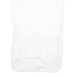 COS Womens White Cotton Blend Day Dress Cotton Blend S Minimalist Tunic Style