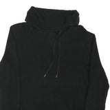 LAUREN RALPH LAUREN Womens Black Plain Pullover Roll Neck Basic Knit M Cotton