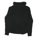 LAUREN RALPH LAUREN Womens Black Plain Pullover Roll Neck Basic Knit M Cotton