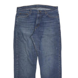 WRANGLER Mens Regular Fit Blue Denim Jeans W36 L32 Zip Cotton Blend Classic