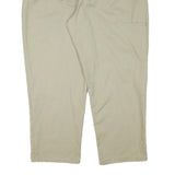 DICKIES Mens Cotton Blend Beige Relaxed Straight Trousers W40 L29 Workwear Zip