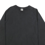 THE NORTH FACE Mens Black Crew Neck M Cotton Blend Sweatshirt Outdoor Casual
