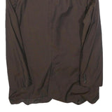 PRADA Mens Brown Button Wool Blend Classic Jacket M Plain Elegant Tailored