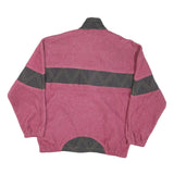 ETIRE Womens Pink & Black Zip Jacket S Polyester Blend Casual Outdoor