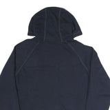 THE NORTH FACE Womens Navy Blue Hoodie L Cotton Blend Full Zip Casual Outdoor