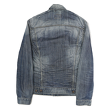 LEVI'S Mens Blue Denim Button Cotton Jacket L Classic Casual Workwear