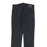 LEVI'S 511 Slim Mens Jeans Black Slim Skinny Denim Medium W31 L32 Zip Cotton