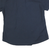 DICKIES Womens Navy Blue Farmers Restaurant Group Work Shirt M Corporate Casual
