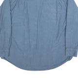 LEVI'S Mens Blue Polyester Shirt XL Casual Button Pocket Long Sleeve