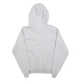 CHAMPION Mens Grey Beck's ¼ Zip Hoodie M Cotton Blend Casual Sweatshirt