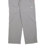 MAMMUT Womens Polyester Blend Grey Regular Fit Straight Leg Trousers W27 L30