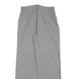 MAMMUT Womens Polyester Blend Grey Regular Fit Straight Leg Trousers W27 L30