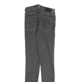 LEVI'S 721 Womens Jeans Slim Skinny Denim Dark W26 L32 Stylish Zip Closure