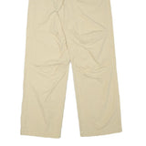 DIESEL Mens Cotton Blend Beige Relaxed Drawstring Trousers W31 L30 Casual Fit