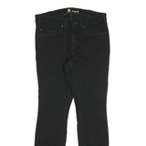 CARHARTT Womens Jeans Black Slim Skinny Denim W30 L30 Cotton Blend Zip
