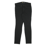 CARHARTT Womens Jeans Black Slim Skinny Denim W30 L30 Cotton Blend Zip