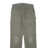 CARHARTT Mens Cotton Blend Regular Cargo Trousers W32 L30 Workwear Durable