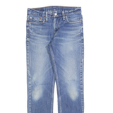 LEVI'S 511 Slim Mens Jeans Blue Slim Skinny Denim Medium W29 L30 Zip