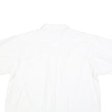 OUT OF AFRICA Mens White Cotton Blend Short Sleeve Shirt L Casual Summer Shirt