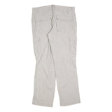 CLOCKHOUSE Mens Regular Beige Cotton Blend Zip Cargo Trousers W34 L32 Casual