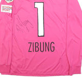 CRAFT Mens Pink Football Shirt L Long Sleeve Crew Neck Zibung Signature