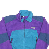 SIERRA DESIGN Womens Purple & Blue Jacket S Polyester Blend Zip Outdoor Warm