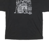 REEBOK Mens Black Hockey Hall Of Fame Graphic T-Shirt XL Short Sleeve Crew Neck