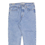 LEVI'S Womens Regular Fit Straight Leg Denim Light Blue Jeans W30 L26 Classic