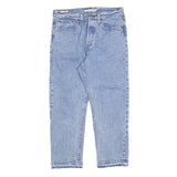 LEVI'S Womens Regular Fit Straight Leg Denim Light Blue Jeans W30 L26 Classic