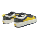 VANS Low Top Womens Trainers Black & Yellow Synthetic UK 5 Casual Skate Shoes