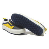 VANS Low Top Womens Trainers Black & Yellow Synthetic UK 5 Casual Skate Shoes