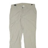 COLUMBIA Womens Beige Polyester Blend Regular Straight Trousers W33 L32 Outdoor