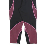 FENDI Womens Joggers Black & Pink Regular Slim M W28 L21 Logo Print Athletic