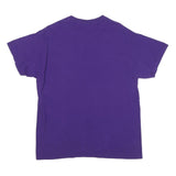 FANATICS Mens Purple Yellow LA Los Angeles Lakers Graphic T-Shirt L Short Sleeve