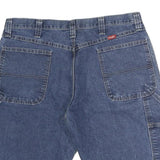 WRANGLER Mens Denim Blue Casual Shorts 2XL W38 Cotton Carpenter Style