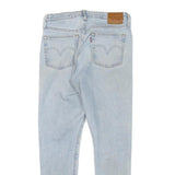 LEVI'S 501S Womens Jeans Blue Slim Skinny Denim Light W28 L26 Lightweight Zip