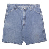 WRANGLER Mens Denim Blue Casual Shorts XL W38 Cotton Blend Comfortable Fit