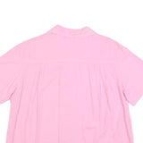 LEVI'S Womens Pink Cotton Blend Shirt S Casual Summer Button Pocket