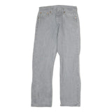 LEVI'S 501 Mens Jeans Blue Regular Straight Denim Light W30 L30 Classic Fit