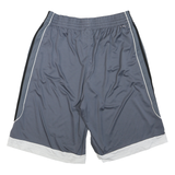 ADIDAS Mens Grey Casual Sports Shorts L W32 Polyester Blend Comfortable Fit