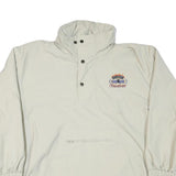 LEE Mens Beige Zip Jacket M Polyester Blend Classic Outdoor Casual Lightweight