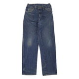 DICKIES Womens Regular Fit Blue Denim Jeans W28 L32 Zip Cotton Blend Casual