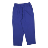 ALIA Womens Polyester Blue Regular Fit Trousers W30 L24 Comfortable Elastic