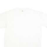 DICKIES Mens White Pocket T-Shirt XL Short Sleeve Crew Neck Cotton Blend Plain