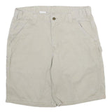 CARHARTT Mens Shorts Beige Casual Cotton L W34 Durable Workwear