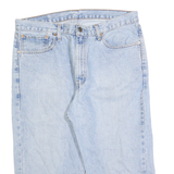 LEVI'S 751 Mens Jeans Blue Regular Straight Denim Light W36 L19 Relaxed Fit