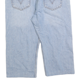 LEVI'S 751 Mens Jeans Blue Regular Straight Denim Light W36 L19 Relaxed Fit