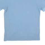 REPLAY Mens Blue Short Sleeve Polo Shirt M Cotton Blend Casual Summer