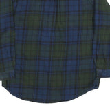 FIELD & STREAM Mens Blue & Green Check Shirt XL Cotton Blend Casual Outdoor