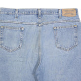FADED GLORY Mens Denim Blue Shorts L W36 Classic Fit Cotton Blend